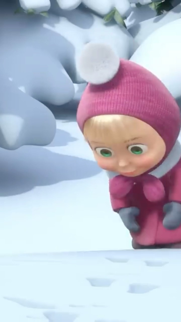 Is that a wolf? ?? #TracksofunknownAnimals #MashaAndTheBear #Shorts #cartoonforkids #kids