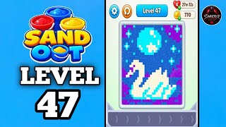 Sand Out Color Puzzle Level 47 Walkthrough Solution