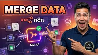 Combine Multiple Data Sources In n8n [Simplified]