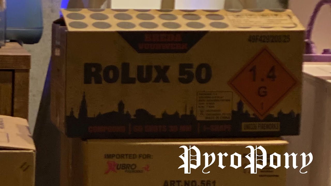Rolux 50 50sh - BredaVuurwerk Straatvideo 2025/26 4K