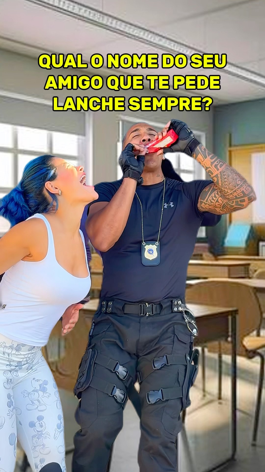 Tem coragem de dizer?​⁠@mayca.brasil #dublagem #comedia #funnymemes #funny
