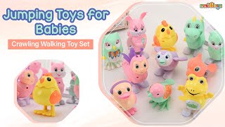 Zest 4 Toyz Jumping Bird, Rabbit & Animal Wind-Up Toys for Kids!
