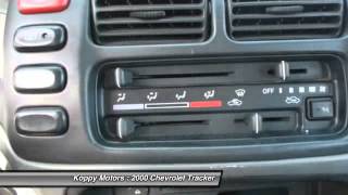 2000 Chevrolet Tracker Twin Cities 11059 4k Review 2000 Chevrolet Tracker 4wd Virtual Test Drive Walk Around