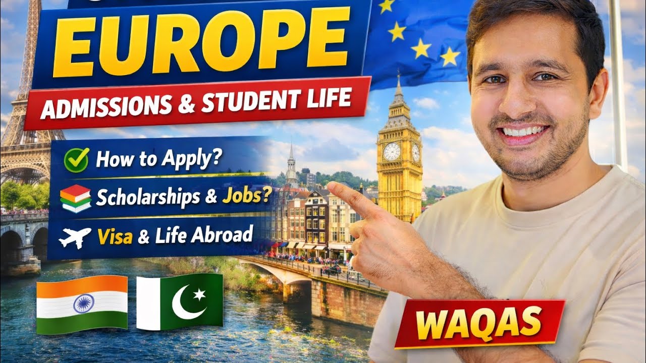 Study abroad,admission and student life in Europe (ft Dr ravi)