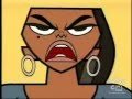 Total Drama Island- Leshawna and Heather's cliff fight