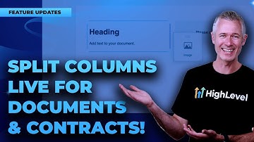 Split Columns Live for Documents & Contracts!
