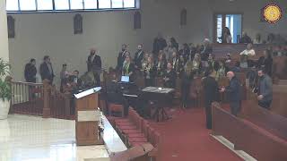 القداس الإلهي لعيد السعانين باللغة العربية يقيمه الاب وسام متي من كنيسة الشهداء في امريكا مشيكان