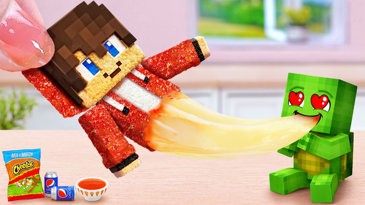 Best Of Nuggets 🔥 How To Make JJ & Mikey Shaped Cheese Nuggets 🐔 Tina Mini Cooking