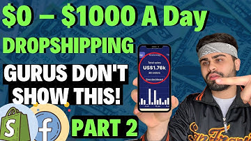 Taking My Shopify Dropshipping Store From $0 To $1,000/Day (PART 2) | Facebook Ads Breakdown