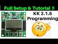 How to Program Kk2.1.5 flight controllerStability Setup for Quadcopter