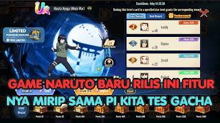 NEW NARUTO GAME RELEASED, THE FEATURES ARE JUST LIKE PI, LET'S TEST THE GACHA - SHINOBI INFINITY WAR