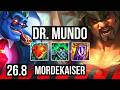 DR. MUNDO vs MORDEKAISER (TOP) | KR Master | 26.8