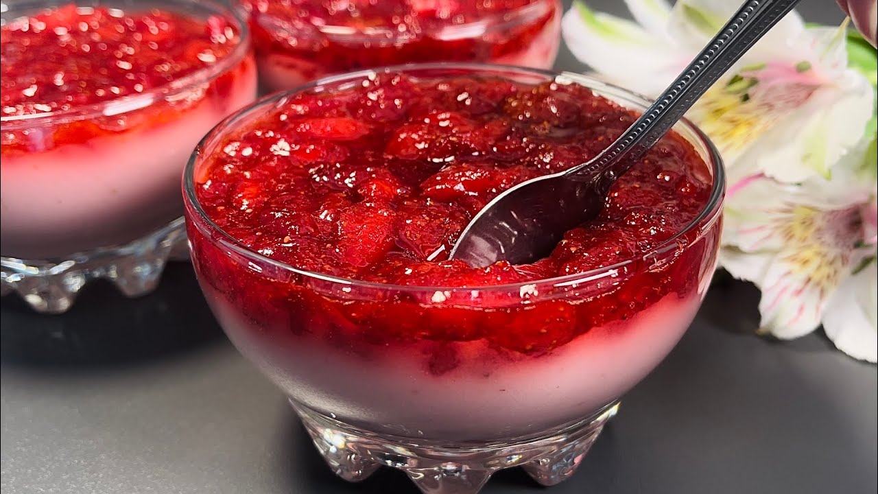 Новый десерт за минуту, без сливочного сыра, без духовки, без сгущенки, без муки!