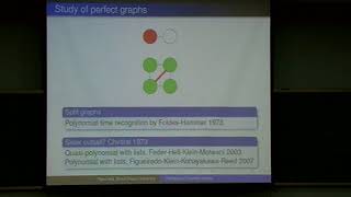 Pavol Hell (Simon Fraser University) / Partitions of Chordal Graphs / 2011-10-29