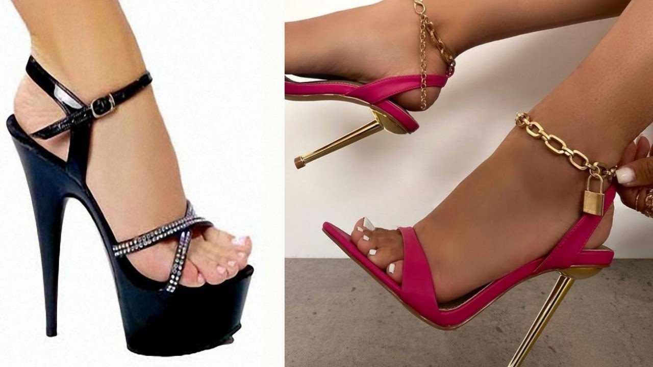 Fancy different types of  High Heel Sandals  Trending Footwear Designs
