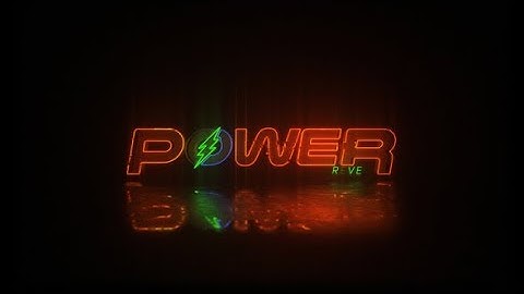 After Effects Template: Neon Logo