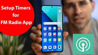 How to Setup Timers for FM Radio App in Xiaomi Redmi Mobile? screenshot 3