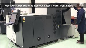 U-Series Wire EDM Guide Maintenance and Filter Replacement