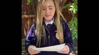 Wylia FFA Chapter Officer Speech 2020