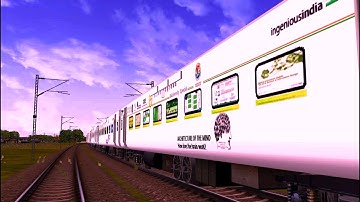 Science Express in MSTS Open Rails by Sumit Mehrotra