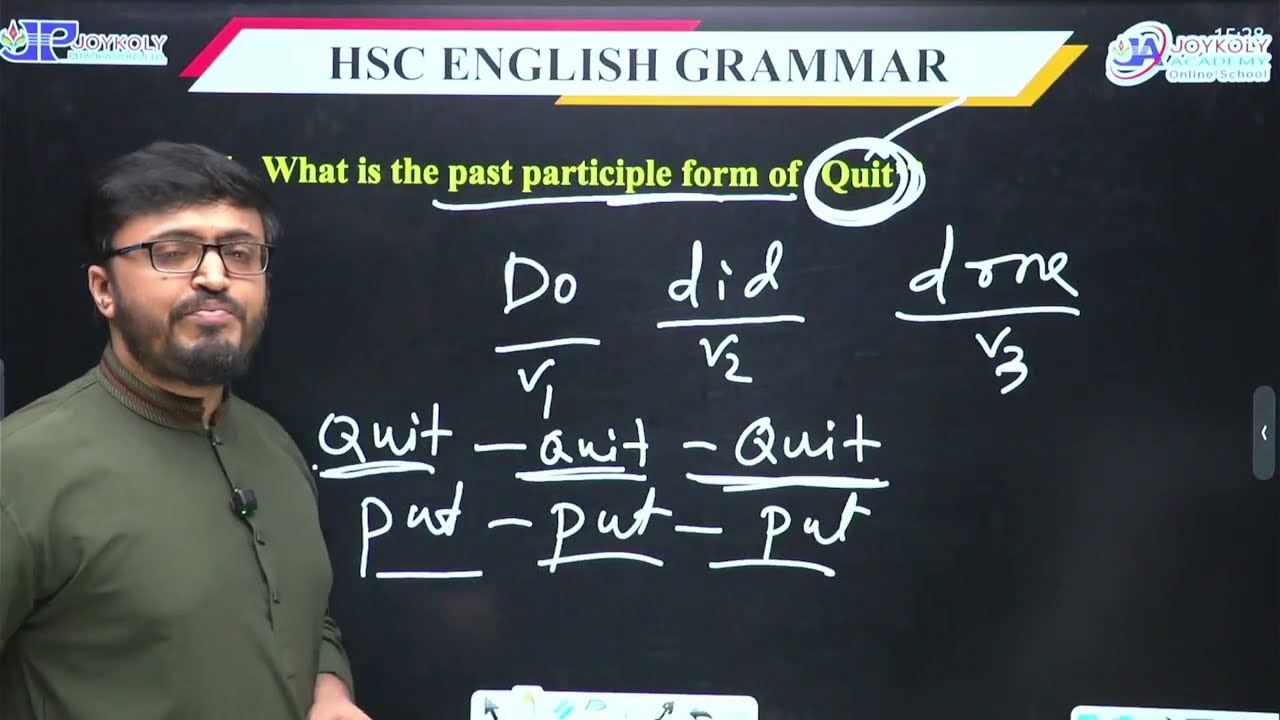 PRE-ADMISSION & HSC 2026 Batch। ENGLISH। বিগত বছরের প্রশ্ন সমাধান। Joykoly Academy