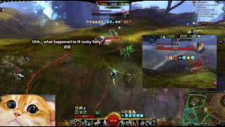 GW2β WvW - The Difference Between a Dodge Bot user and a Non-Dodge Bot User + How to Catch a Fish