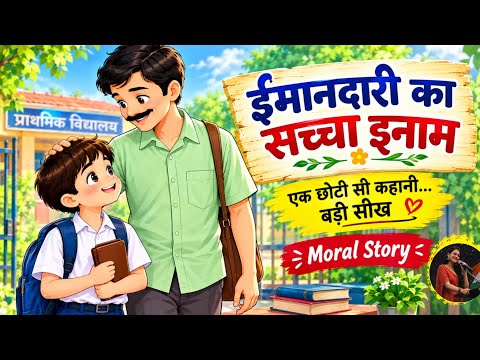 ईमानदारी का सच्चा इनाम | बच्चों की कहानी | Hindi Moral Story | दिल छू लेने वाली कहानी