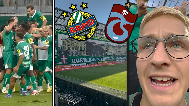 SK RAPID vs. TRABZONSPOR | Rapid spielt international!⚽