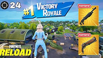 Fortnite Reload Zero Build | Solo Vs Duo | High Kill Full Controller Gameplay 