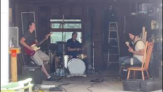 Jaeson On Marks Stripped Down Drum Kit.