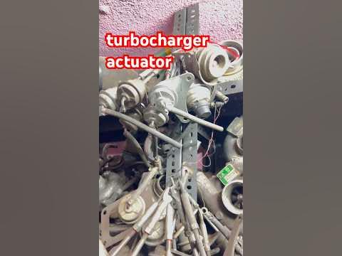 turbocharger actuator / turbocharger wastegate actuator - YouTube