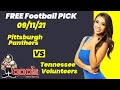 Pittsburgh Panthers vs Tennessee Volunteers Prediction, 9/11/2021 College Football Pick & Odds