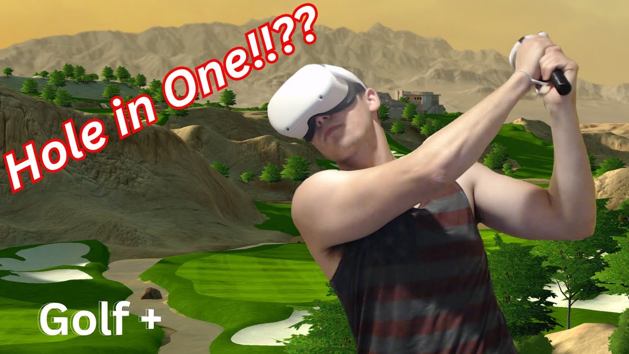Hole in One in VR Golf? Golf + Quest 2 Gameplay YouTube