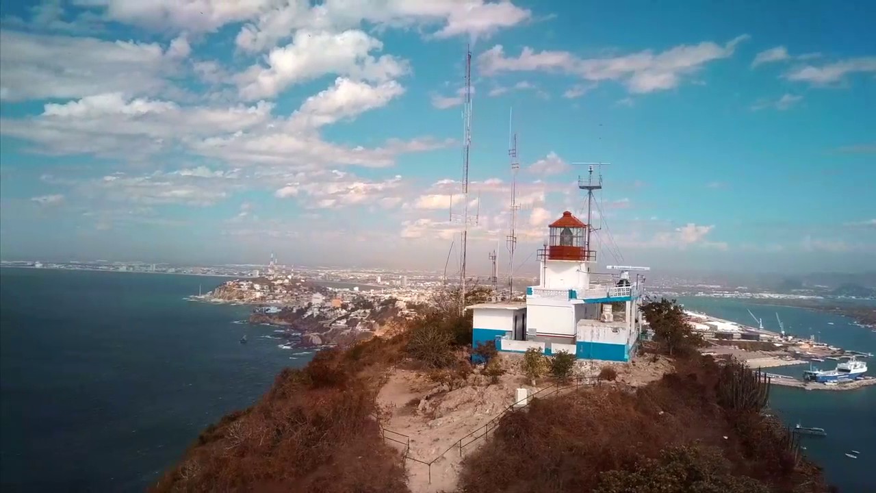 Flying High Over Mazatlan, Mexico - YouTube