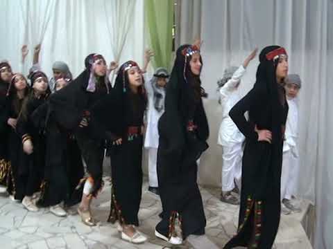 الدبكة السيناوية وابداع طلاب مدرسة الشهيد الزملوط الرسمية لغات