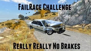 FailRace Challenge - really really no brakes (BeamNG Drive) screenshot 2