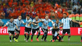 Penales Argentina vs Holanda / Relato Pablo Giralt (Directv) HD / Mundial Brasil 2014