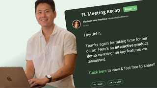 Use case: demo leave behinds & sales follow-ups