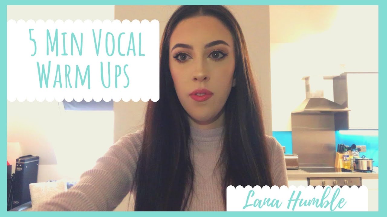 5 Minute Vocal Warm-Up Routine | Lana Humble - YouTube