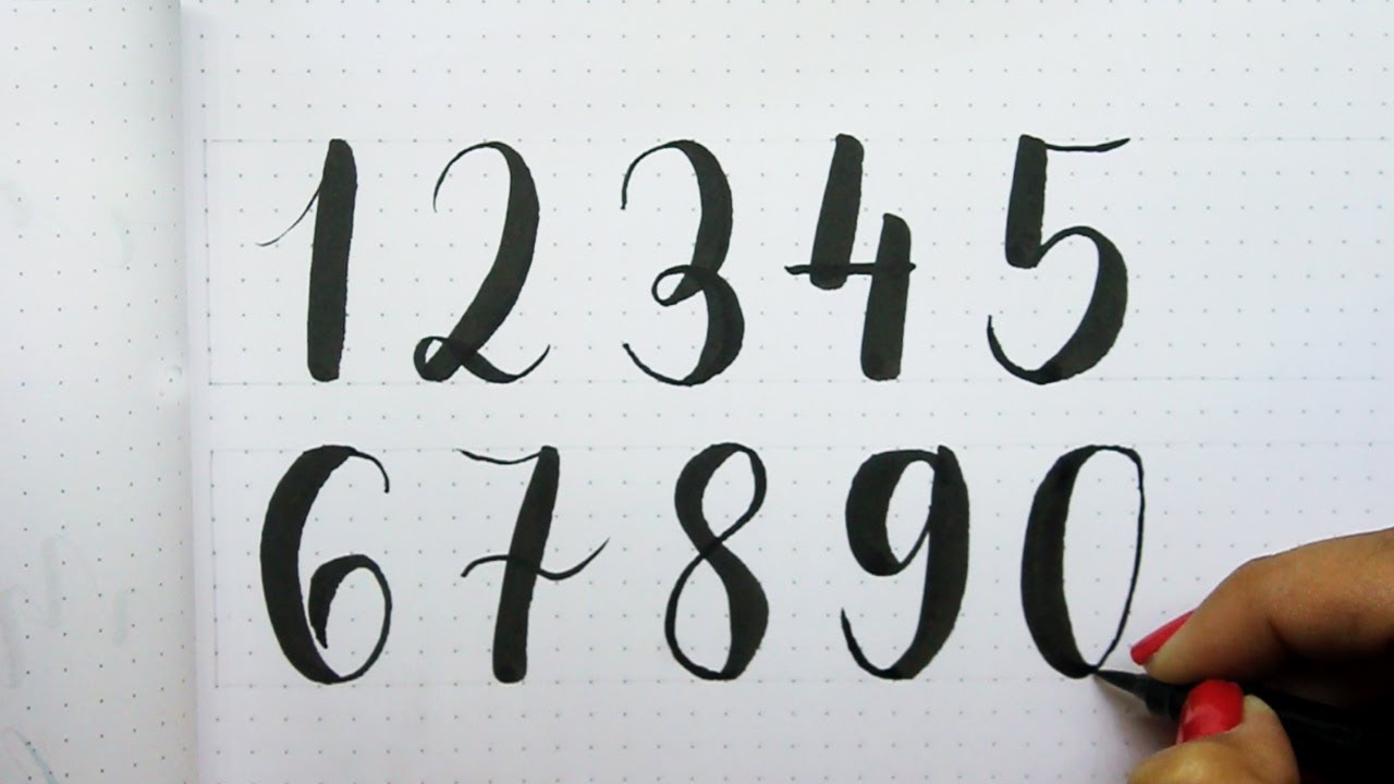 Featured image of post Los Numeros En Lettering This set is often saved in the same folder as