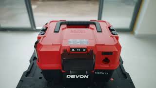 One Tool, Zero Mess. New DEVON 20V Brushless Wet/Dry Vac 4718-Li-20 !