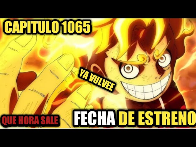 One Piece: horario y dónde leer en español el capítulo 1065