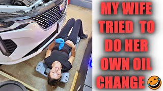 Cadillac CT4 Oil Change - It&#39;s about time my wife did an Oil Change around here...
