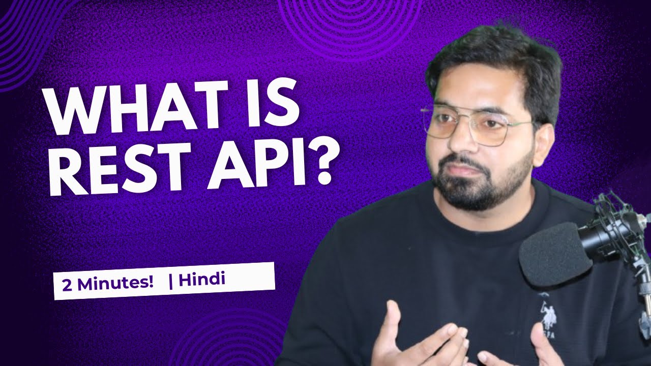 What is REST API? Explained in Hinglish for Beginners | Hindi - YouTube