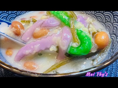 Video Chè Thưng & Cách Làm Bột Khoai Đẹp, Ngon | Bean,... - youtube