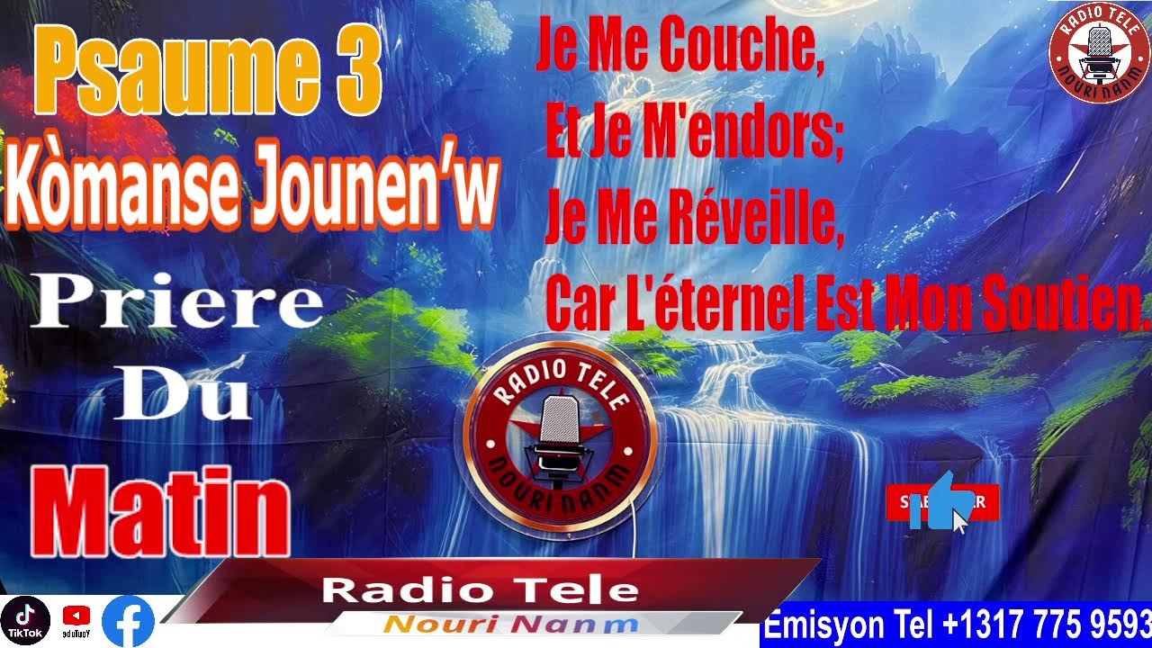 10 Mars 2026 priere du matin (Kòmanse jounen’w) vinn Bondye mesi maten an