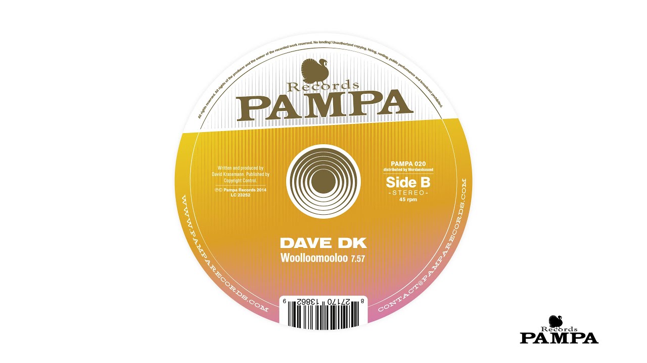 Dave DK - Woolloomooloo (PAMPA020)