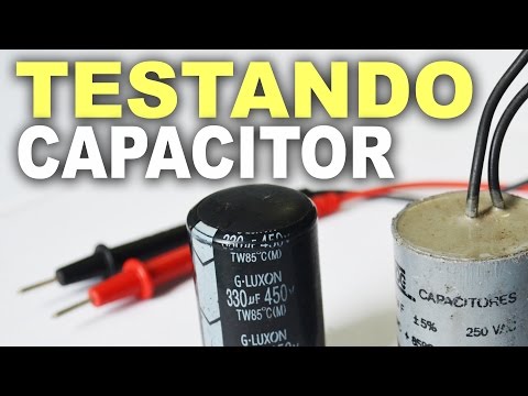 Como testar capacitor com multímetro digital