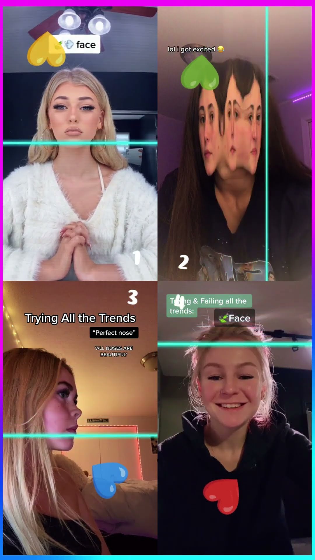 YOU KNOW WHAT SHE SAID ?? Loren x Ellie x Julia x Kallme #shorts #tiktok #viral #dance #cute #funn