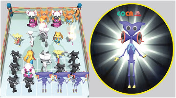 Merge Blue Monster vs Monster: Funny Game All Levels (iOS,Android) Part 3 - Unlock Alien Haggy